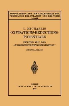 Oxydations-Reductions-Potentiale - Michaelis, Leonar