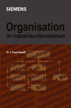 Organisation im Industrieunternehmen - Hauff, Hanns J. P.