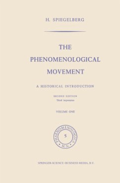 The Phenomenological Movement - Spiegelberg, Herbert