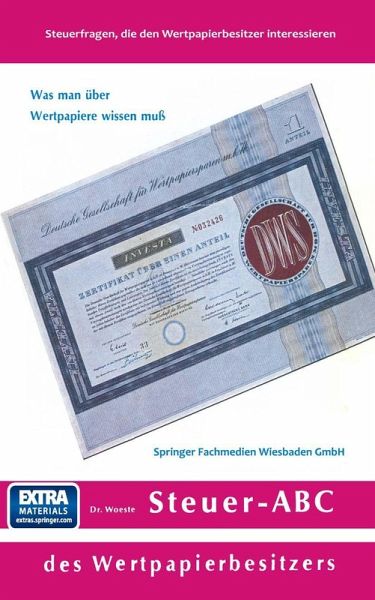 Steuer-ABC des Wertpapierbesitzers Steuer-ABC des Wertpapierbesitzers