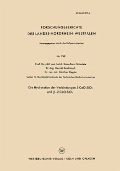 Die Hydratation der Verbindungen 3 CaO.SiO2 und ¿-2 CaO.SiO2 - Schwiete, Hans-Ernst