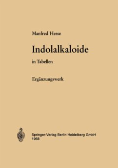 Indolalkaloide in Tabellen - Hesse, M.