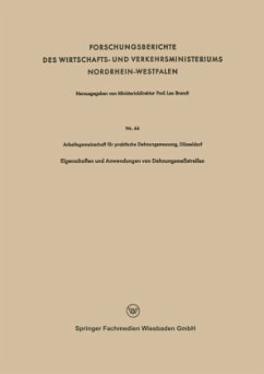 Eigenschaften und Anwendungen von Dehnungsmeßstreifen - Arbeitsgemeinschaft für praktische Dehnungsmessung