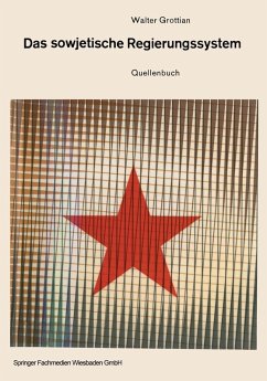 Das sowjetische Regierungssystem - Grottian, Walter