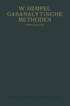 Gasanalytische Methoden - Hempel, Walther M.