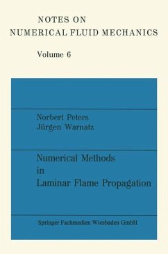 Numerical Methods in Laminar Flame Propagation - Warnatz, Jürgen; Peters, Norbert