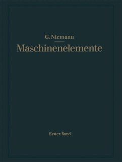 Maschinenelemente - Niemann, Gustav