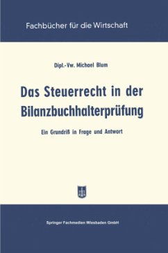 Das Steuerrecht in der Bilanzbuchhalterprüfung - Blum, Michael