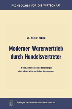 Cover Moderner Warenvertrieb durch Handelsvertreter