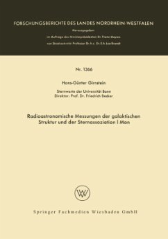 Radioastronomische Messungen der galaktischen Struktur und der Sternassoziation I Mon - Girnstein, Hans-Günter