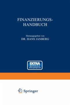 Finanzierungs-Handbuch - Janberg, Hans