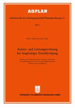 Kosten- und Leistungsrechnung bei langfristiger Einzelfertigung - Nährig, Werner