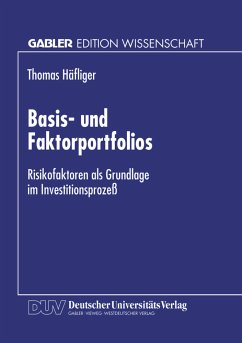 Basis- und Faktorportfolios - Häflinger, Thomas