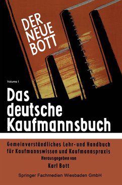 Das deutsche Kaufmannsbuch - Bott, Karl