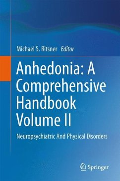 Anhedonia: A Comprehensive Handbook Volume II