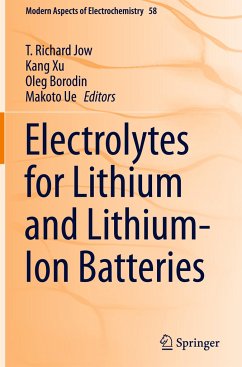 Electrolytes for Lithium and Lithium-Ion Batteries