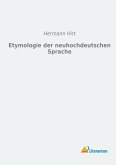 Etymologie der neuhochdeutschen Sprache