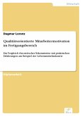 Qualitätsorientierte Mitarbeitermotivation im Fertigungsbereich (eBook, PDF)