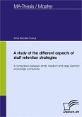 A study of the different aspects of staff retention strategies (eBook, PDF)