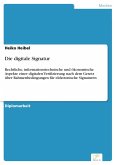 Die digitale Signatur (eBook, PDF)