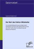 Der Wert des Faktors Mitarbeiter (eBook, PDF)