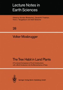 The Tree Habit in Land Plants - Mosbrugger, Volker