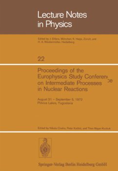 Proceedings of the Europhysics Study Conference on Intermediate Processes in Nuclear Reactions