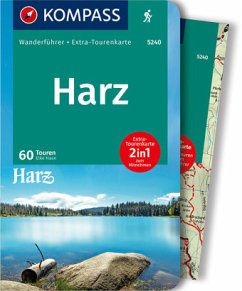 KOMPASS Wanderführer Harz, m. 1 Karte - Haan, Elke