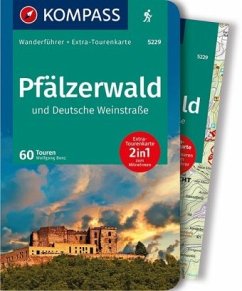 Kompass Wanderführer Pfälzerwald und Deutsche Weinstraße - Benz, Wolfgang