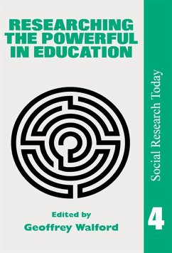 Cover Researching The Powerful In Education (eBook, PDF)
