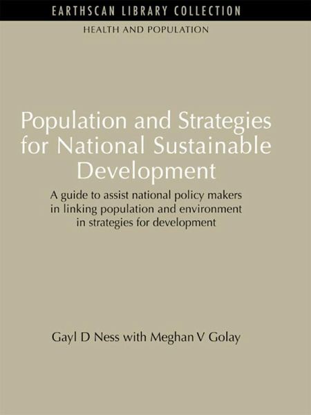 Population and Strategies for National Sustainable Development (eBook, ePUB) Population and Strategies for National Sustainable Development (eBook, ePUB)