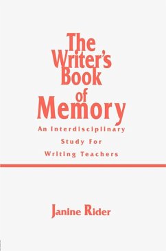 Cover The Writer's Book of Memory (eBook, ePUB)