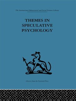 Cover Themes in Speculative Psychology (eBook, PDF)