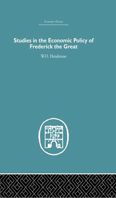Cover Studies in the Economic Policy of Frederick the Great (eBook, PDF)