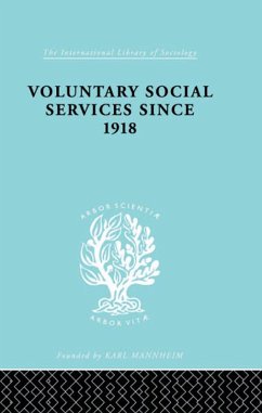 Cover Voluntary Social Services Since 1918 (eBook, ePUB)