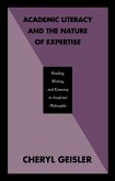 Academic Literacy and the Nature of Expertise (eBook, PDF)