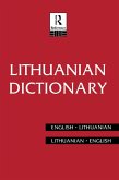 Lithuanian Dictionary (eBook, PDF)