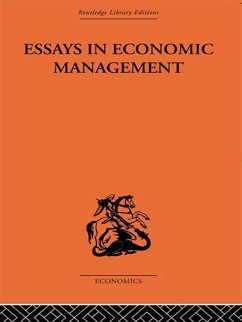 Cover Essays in Economic Management (eBook, PDF)
