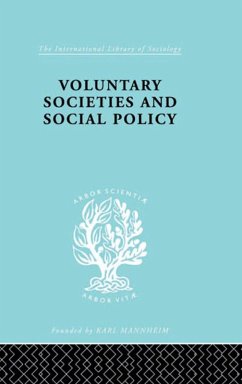 Voluntary Societies and Social Policy (eBook, ePUB) - Rooff, Madeline