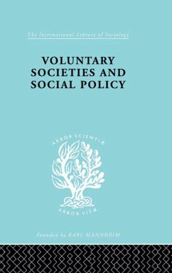 Cover Voluntary Societies and Social Policy (eBook, ePUB)