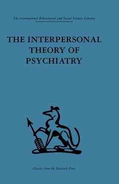 Cover The Interpersonal Theory of Psychiatry (eBook, PDF)