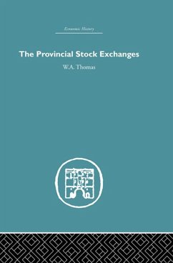 Cover Provincial Stock Exchanges (eBook, PDF)