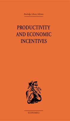 Cover Productivity and Economic Incentives (eBook, ePUB)