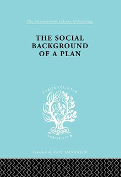 Cover The Social Background of a Plan (eBook, PDF)