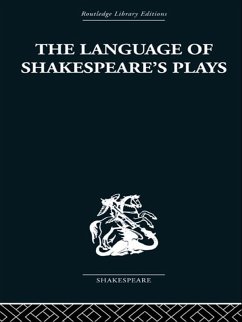 The Language of Shakespeare's Plays (eBook, PDF) - Evans, B. I.