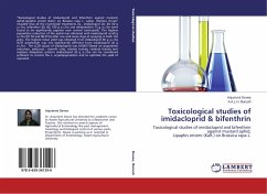 Toxicological studies of imidacloprid & bifenthrin