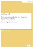 Unternernehmenskultur und Corporate Social Responsibility (eBook, PDF)
