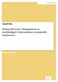 Human Resource Management in nachhaltigen Unternehmen (sustainable businesses) (eBook, PDF) - Ilan, Assaf