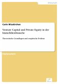 Venture Capital und Private Equity in der Immobilienbranche (eBook, PDF)