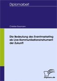 Die Bedeutung des Eventmarketing als Live-Kommunikationsinstrument der Zukunft (eBook, PDF)